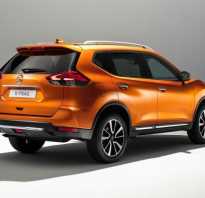 Nissan X Trail 2017 размеры